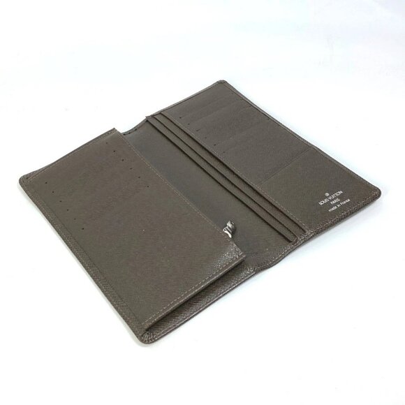 LOUIS VUITTON M32578 Taiga Portefeuille Braza Long Wallet Taiga Leather Brown - Picture 16 of 16